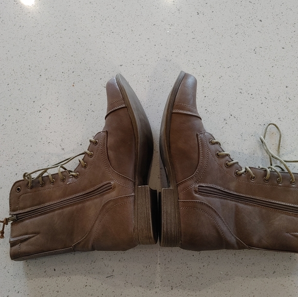 Streetwear Society Light Brown  Ankle Boots Size 9 - Picture 5 of 5